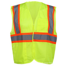 Chaleco de seguridad reflectante para ropa de trabajo de alta visibilidad